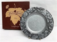 Falling leaves 8 inch plate