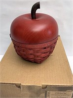 Red  Apple basket set with protector