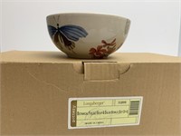 Set of four Botanical fields soup and salad bowls