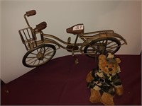 Bike and soldier bear