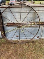 52 " large steel wheel