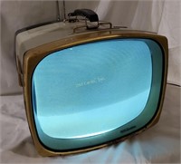 1950's Rca Victor Deluxe 17" Portable Television