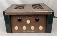 Vintage David Bogen Tube Amplifier Model Hx50