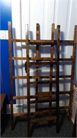 Decorative Wood Ladders X3 - 1