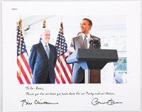 PHOTOS SIGNED WITH AUTO PEN BY FOUR US PRESIDENTS