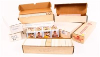 BOXES OF 1981-1989 DONRUSS BASEBALL CARDS - LOT OF