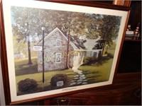 Framed Smithsburg Library Print 20" x 25"