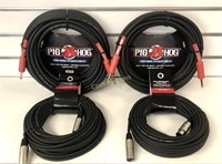 Pig Hog Audio Cable Lot BRAND NEW!!