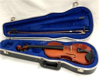 1/2 Size Violin with Case and Bow