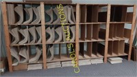 Four section wood Ikea Shelf shelf only