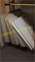 Over 30 cardboard portfolio holders around 45 by