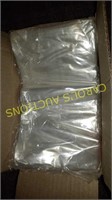 Box of New transparent bags 23 x 13 x 6 cm