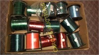 14 new rolls of ribbon wrap various colours