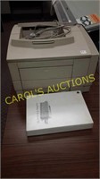 Apple laserwriter Pro printer with accessory kit