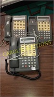 3 Lucent office phones