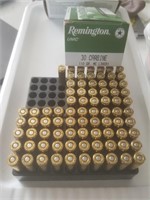 81 rounds Remington 30 Carbine 110gr.