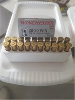 20 rounds Winchester 30-30 170gr.