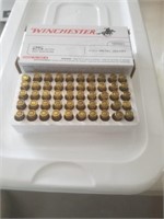 50 rounds Winchester 25 auto 50 GR