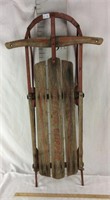 Vintage Western Clipper Flexible Flyer Style Sled