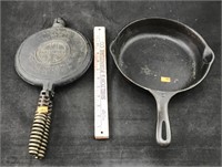 9 Inch Cast Iron Skillet And Griswold Cast Iron