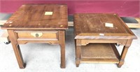 Two Vintage Side Table