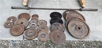 Olympic Weights and Bar Plus