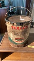 Texaco can rusty on bottom