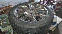 4 2012 Chevy Rims P285/45R22