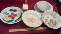 Assorted bowls and plates