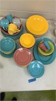 Assorted color kitchen set