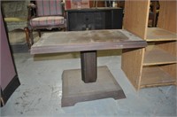 small tv stand- brown