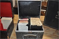 8 track case with casettes