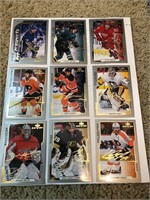 20-21 Upper Deck Hockey- 9 card Parallel lot