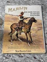 The Marlin Fire Arms Co. Metal Sign