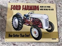 Ford Farming Metal Sign