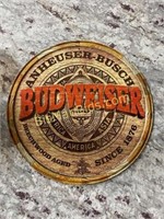 Budweiser Embossed Metal Sign