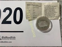2009 Tun Tavern Marine Corps Proof Comm Coin