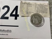 2008 Gettysburg Address Proof Comm Coin