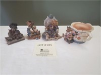 4 Boyds Bears & Friends Collection Collectibles