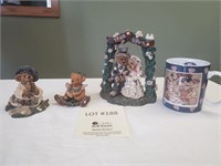 3 Boyds Bears & Friends Collection Collectibles