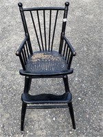 ANTIQUE HIGH CHAIR - GREAT FOR DOLLS AND DECOR