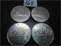 1970S-1980S SILVER DOLLARS