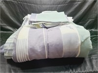 Queen Comforter, Bedskirt, Cases