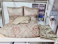 King Comforter, Skirt, Cases & Pillows