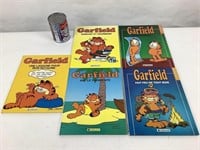 5 BD/Bandes dessinées de Garfield