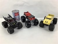 3 véhicules miniatures Big Wheel dont Batmobile