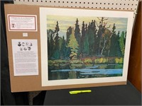 GROUP OF SEVEN PRINT - NORTHERN FOREST