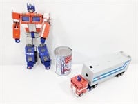 2 jouets transformers Optimus Prime