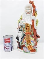 Statuette asiatique en porcelaine  Shouxing
