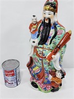 Statuette asiatique en porcelaine Fuxing